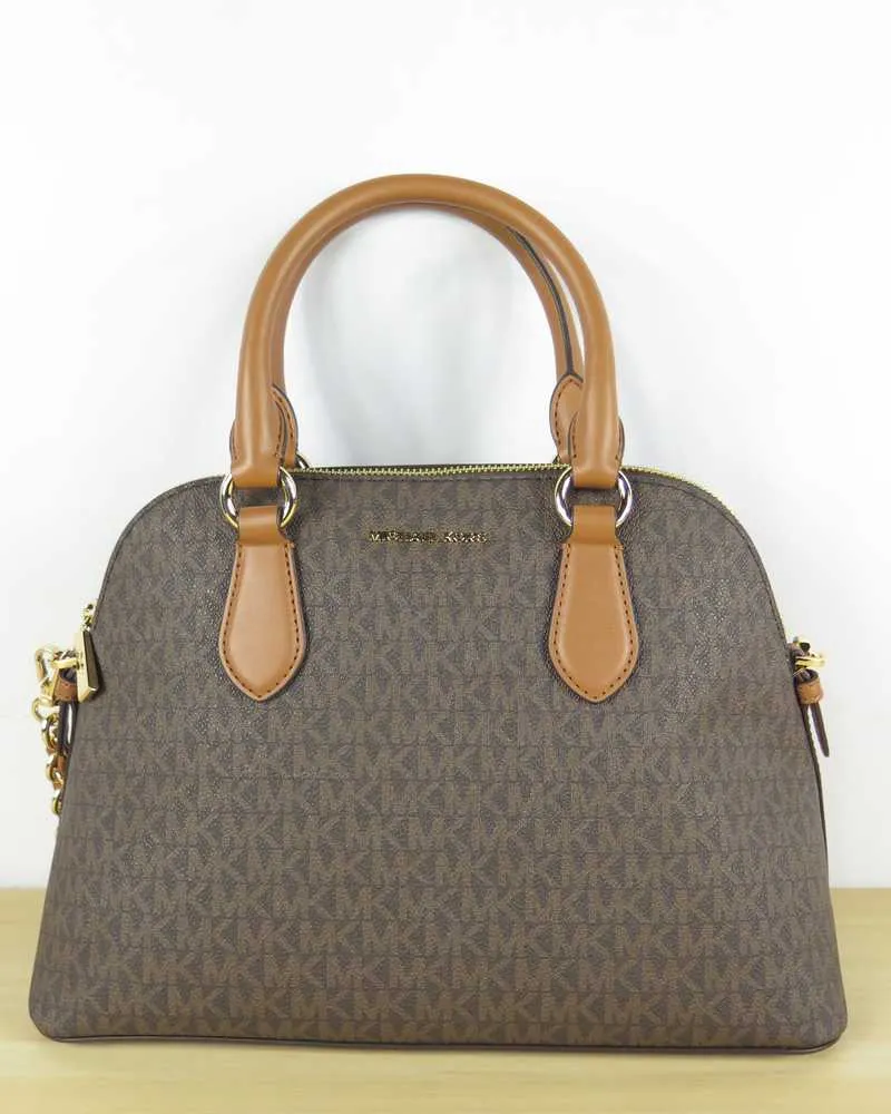 Veronica Medium Logo Dome Satchel