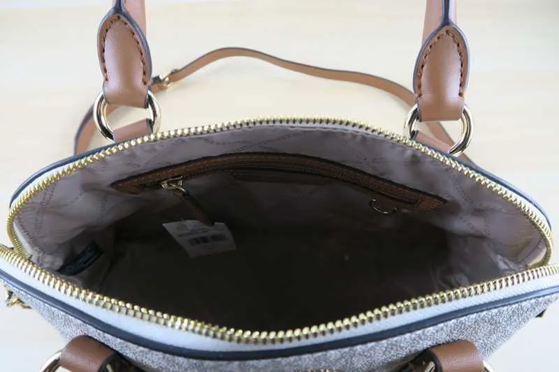 Veronica Medium Logo Dome Satchel