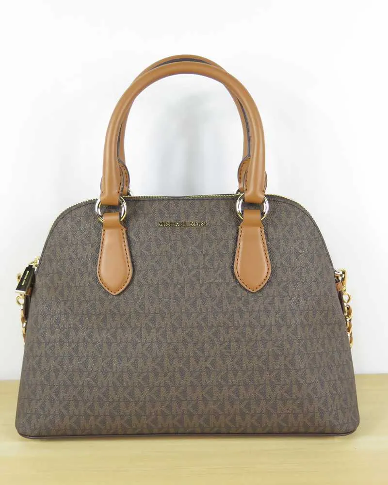 Veronica Medium Logo Dome Satchel