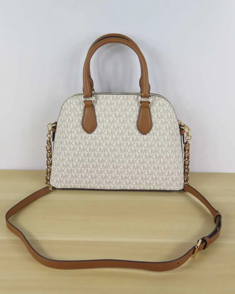 Veronica Medium Logo Dome Satchel