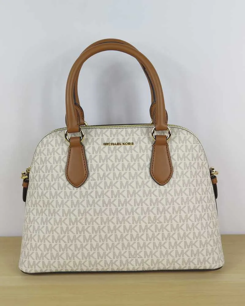 Veronica Medium Logo Dome Satchel