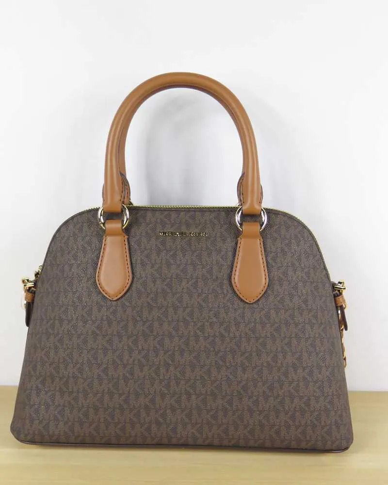 Veronica Medium Logo Dome Satchel
