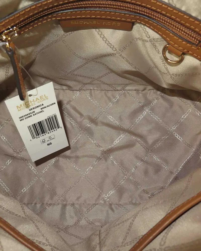 Veronica Medium Logo Dome Satchel