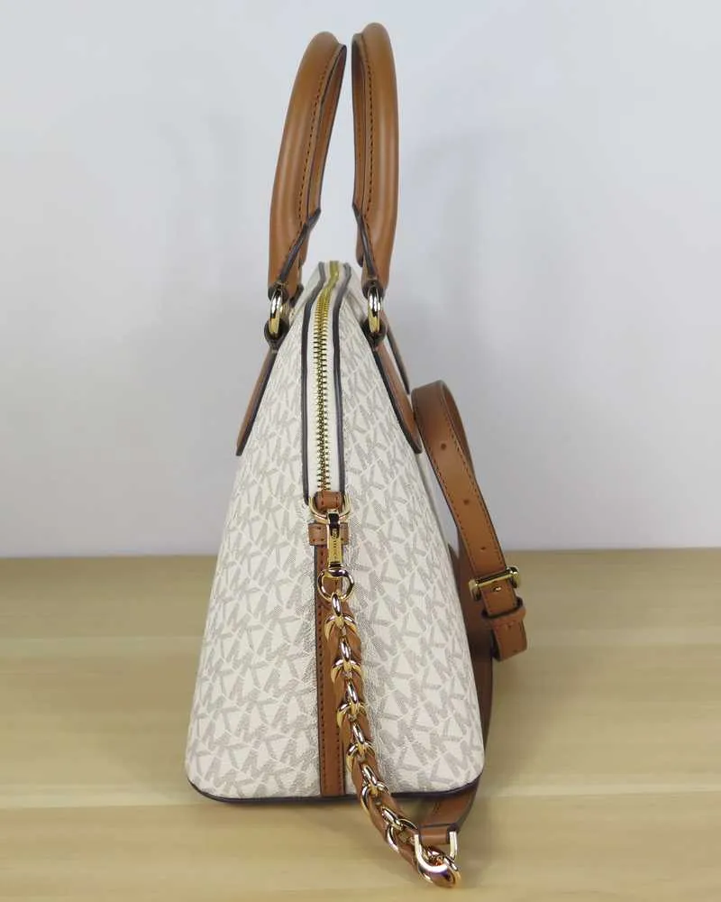 Veronica Medium Logo Dome Satchel
