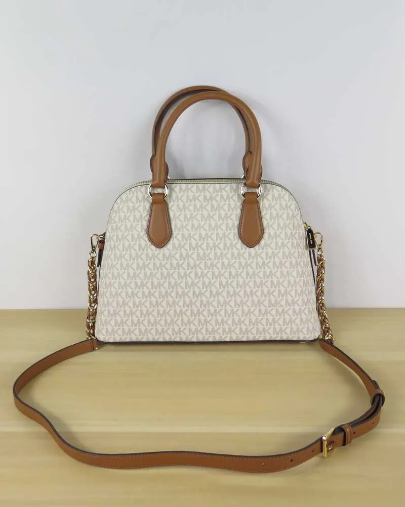 Veronica Medium Logo Dome Satchel