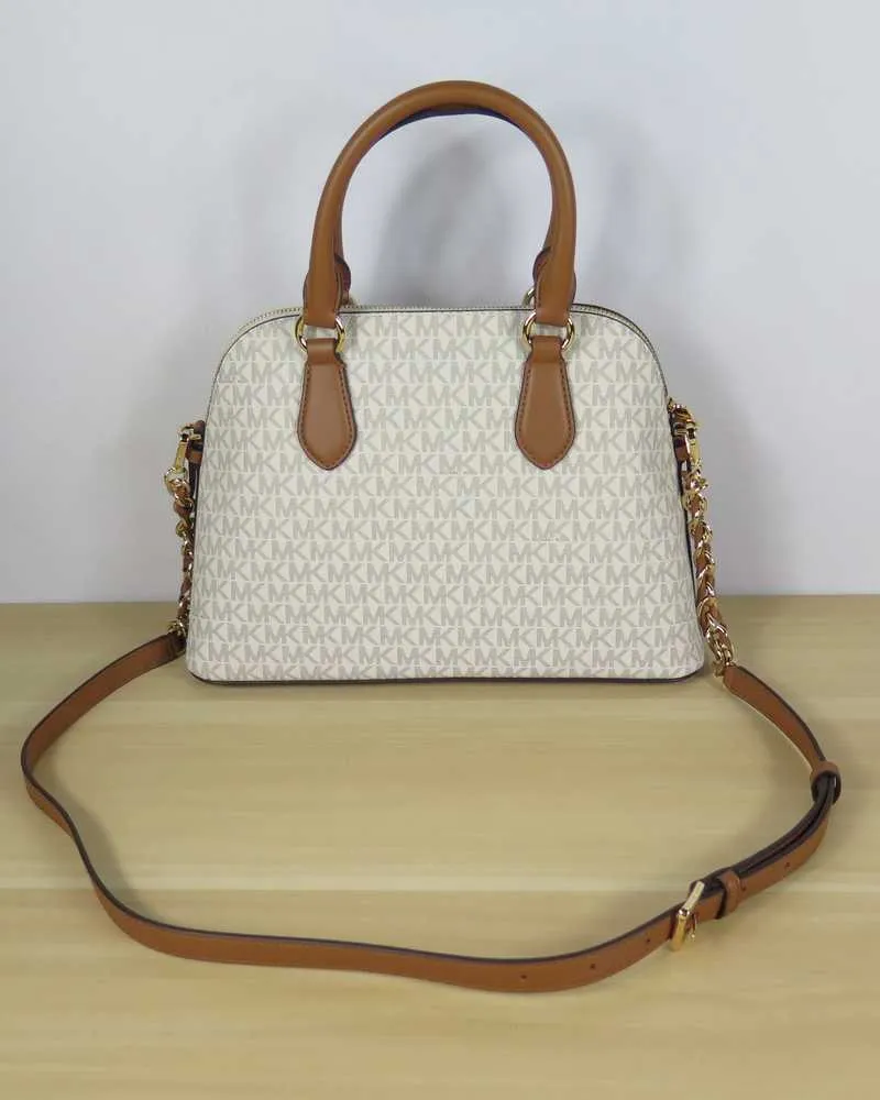 Veronica Medium Logo Dome Satchel