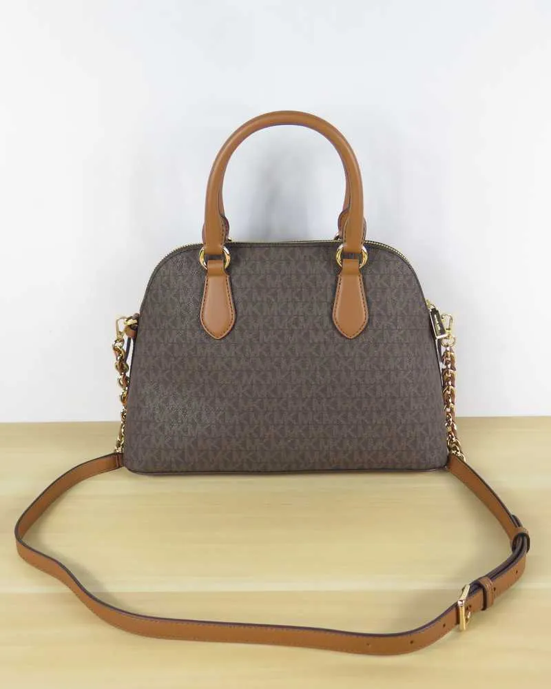 Veronica Medium Logo Dome Satchel